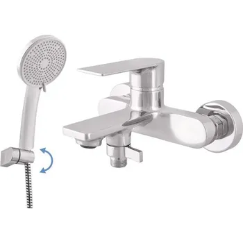 Vodovodní baterie Vanová baterie páková RAV Slezák NIL chrom NL154.5/2-02