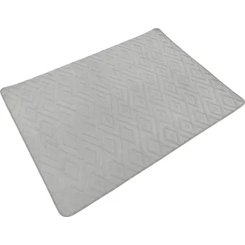 Koberec 120x170 vzor čtverce šedý