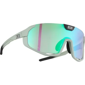 Sluneční brýle NEON Cyklistické brýle - CANYON - světle zelená/černá