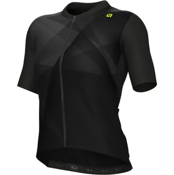 cyklistický dres ALÉ Cyklistický dres s krátkým rukávem - SPRINTER R-EV1 - šedá/černá