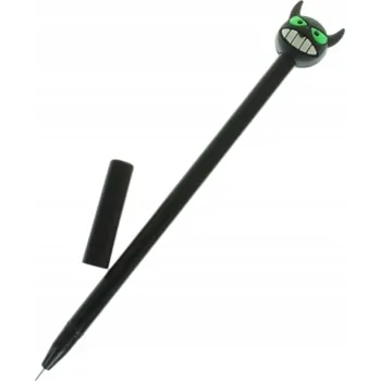 PROPISKA LINER ĎÁBEL ČERNÝ NÁPLŇ 18 cm ZÁBAVNÝ GADGET ŠKOLA