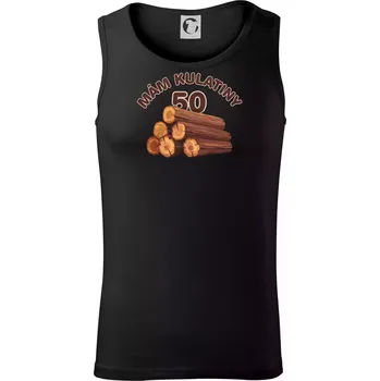 Mám kulatiny 50 - Tílko pánské Core - XL ( Černá )