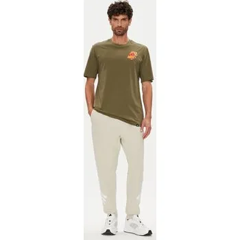 Pánské tričko adidas T-Shirt Food Peanut Butter & Jelly Graphic JW4342 Khaki Regular Fit S