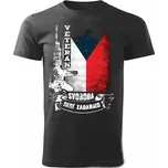 Tričko STRIKER ARMY Veterán Barva: Černá, Velikost: S