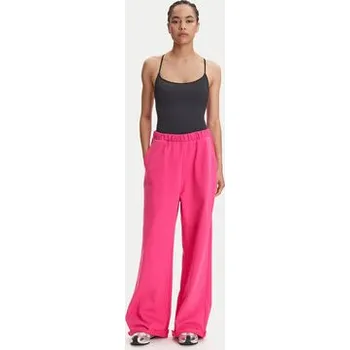 Dámské kalhoty HUGO Teplákové kalhoty Nasuede_4 50541179 Růžová Relaxed Fit M