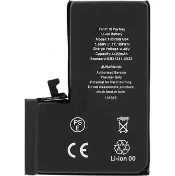 Baterie pro mobilní telefon Baterie iPhone 15 PRO MAX 4422 mAh Polymer BOX