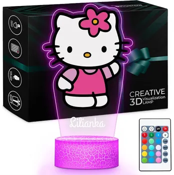 Lampička Noční lampa Murrano vícebarevná