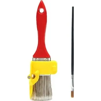 Malířský váleček Sada 2 ks profesionálních štětců na malování rohů a hran 20 x 4 cm Nástroj pro latexové barvy na stěny a stropy Precizní malířské ukončení