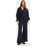 Mustang Košile Willow 1016575 Tmavomodrá Relaxed Fit 34