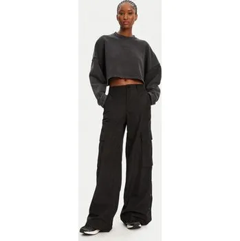 Pánská mikina HUGO Mikina Derissa_B 50545035 Černá Relaxed Fit XXL