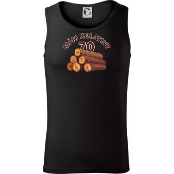 Mám kulatiny 70 - Tílko pánské Core - S ( Černá )