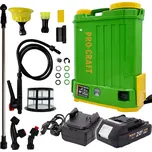 AKU postřikovač Procraft AS20-12 sada s baterií 20V 2Ah a nabiječkou | SAS20-12/20-2A/20-1