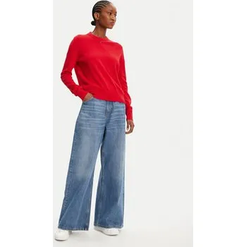Pánský svetr Tommy Jeans Svetr Essential DW0DW20159 Červená Regular Fit XXS