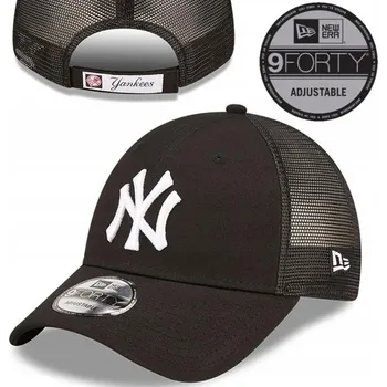 Kšiltovka Čepice Trucker s kšiltem černá NEW ERA NEW YORK Yankees 9FORTY Logo HAFT