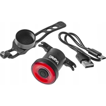 Cyklosvítilna Světlo / Lampa / LED zadní světlo Wag Round Cob, nabíjení USB-C