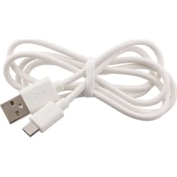 USB-A/MicroUSB kabel 2A, 20W, 1m Bílá
