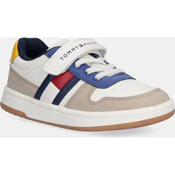 Chlapecké tenisky Dětské tenisky Tommy Hilfiger béžová barva, T1X9-34069 T1X9.34069.24.29 12X, EUR 29