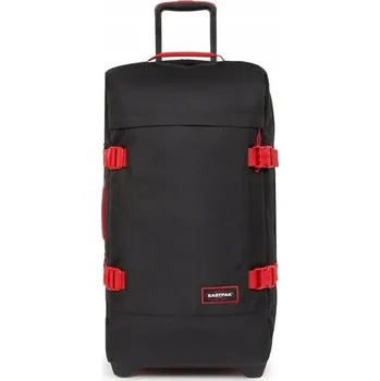 Cestovní taška Cestovní taška Eastpak Tranverz M - kontrastní šarlatová