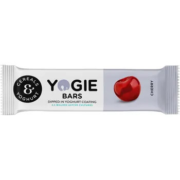 Müsli tyčinka VIŠEŇ s jogurtovou polevou a živými kulturami - YOGIE 30g