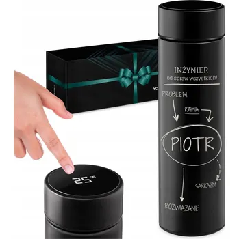 Termohrnek Murrano 450 ml černý