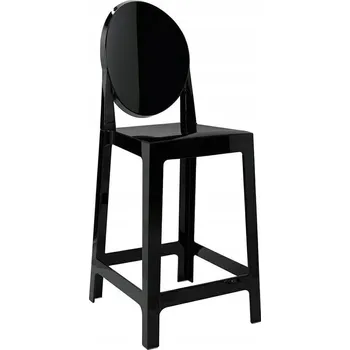 Barová židle Barová Židle King Home , černá, 106,5 cm plast