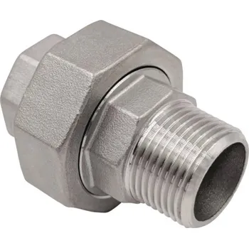 Instalatérský materiál Šroubení přímé nerez 1/2"