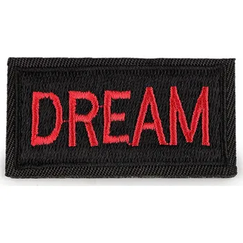 Nášivka Nažehlovačka, barva 2 černá červená