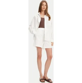 Pánské kraťasy Mustang Šortky z materiálu Charlottesville 1016584 Bílá Relaxed Fit M