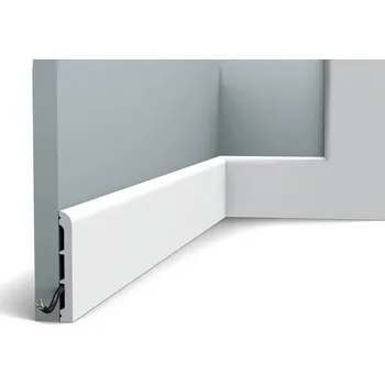 soklová lišta Multifunkční lišta Orac - SX184 RAL 9003 CASCADE