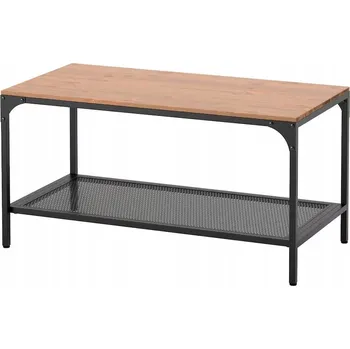 Konferenční stolek IKEA FJALLBO Konferenční stolek, černý, 90x46 cm