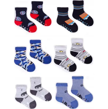 YO! CLUB protiskluzové ponožky pro děti froté 17-19