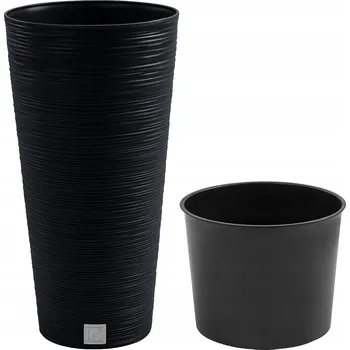 Květináč Květináč plast šedý Prosperplast 48 cm x 25 x 48 cm