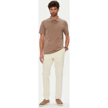 Pánská košile Michael Kors Polokošile CS15073C93 Hnědá Regular Fit XXL