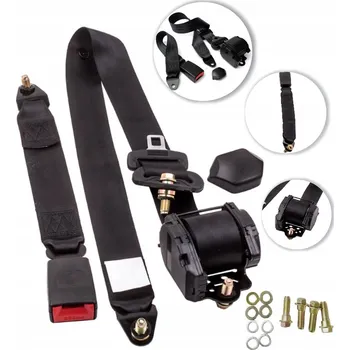 Návlek na bezpečnostní pás 3-bodový bezpečnostní pás s přezkou, univerzální automobilový zámek