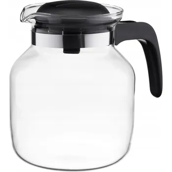 ŽÁRUVZDORNÁ konvice na přípravu kávy a čaje SKLENĚNÁ Sklo Kinga Mix 1,5 L