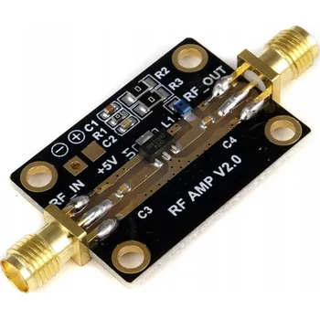 Zabezpečení domácnosti Zesilovač Elektroweb Zesilovač RF rádiového signálu 50MHz – 4GHz 5V