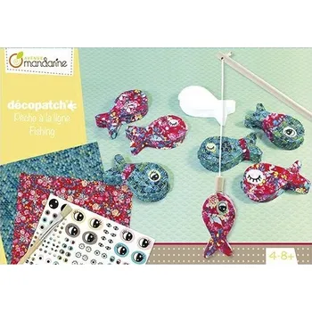 kreativní sada Avenue Mandarine Tvoření Decoupage Rybičky