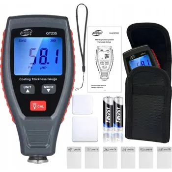 Měřič tloušťky laku MĚŘIČ TLOUŠŤKY LAKU TESTER SENZOR MĚŘENÍ VRSTVY LAKU