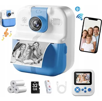 Digitální kompakt Digitální fotoaparát Xrec P02 modrý