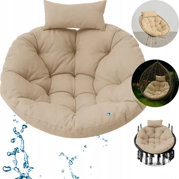 Polštář Polštář Blomster 100 x 100 x 10 béžový