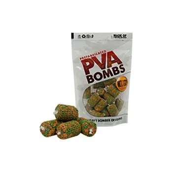 Návnadová surovina Energofish Hotové PVA BOMBS XL 6ks Příchutě: Mango Získejte slevu -5% za registraci v e-shopu