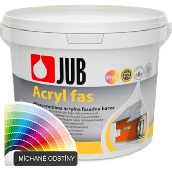 barva na zeď Fasádní akrylátová barva JUB ACRYL FAS - 2 L (~3,3 Kg) - 100C Family 135