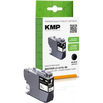 KMP LC421XLBK - Brother LC-421XL BK - multipack inkoustová náplň KMP