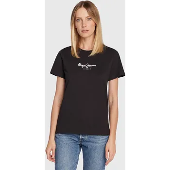 Dámské tričko Pepe Jeans Dámské tričko CAMILA Barva: černá, Velikost: XS