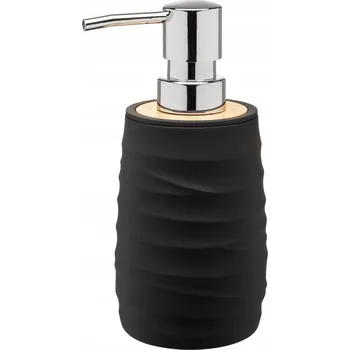 Dávkovač mýdla Galicja ruční stojatý dávkovač mýdla 400 ml černý