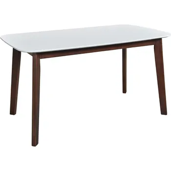 Jídelní stůl VerDesign NEEL 1370 jídelní stůl, ořech-bílý