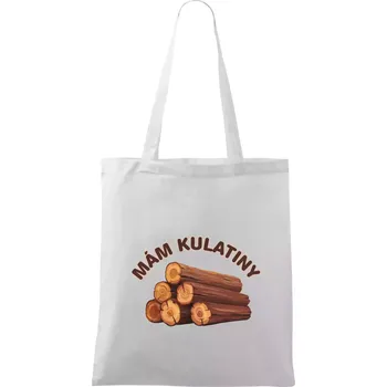 Mám kulatiny bez věku - Taška bavlněná - 42 x 38 cm ( Bílá )