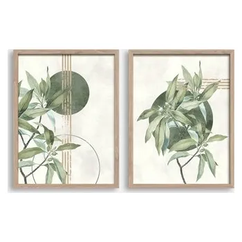 Obraz Nástěnný obraz WALL GREEN, 2 ks. 30x40 cm