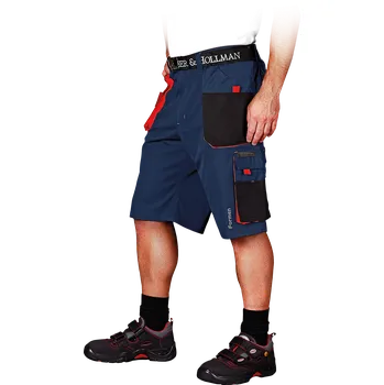 Leber&Hollman FMN GBC kraťasy Navy Blue/Red S-3XL