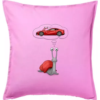 Polštář Nesplnitelný sen (Hana-creative) - Polštář 50x50 - 50x50 - Pouze potah ( Růžová )